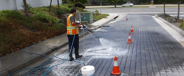 Commercial Pressure Washing project 6