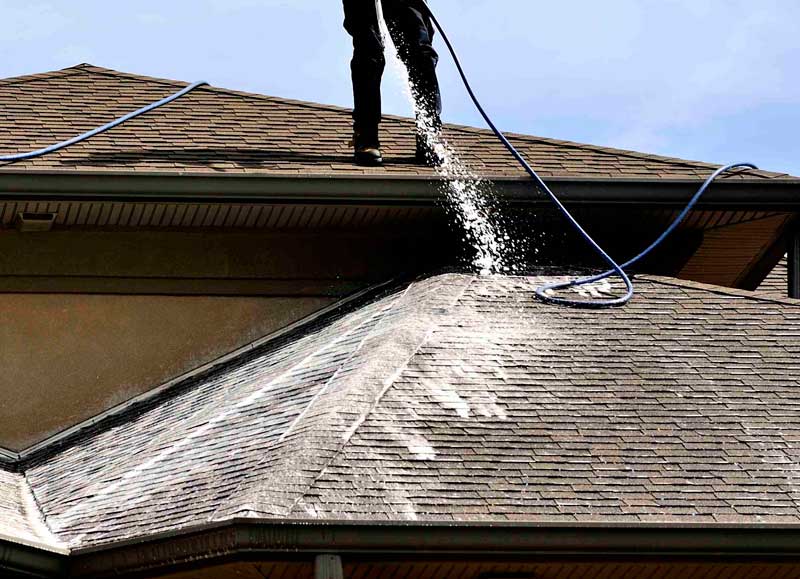 Roof Washing project 2